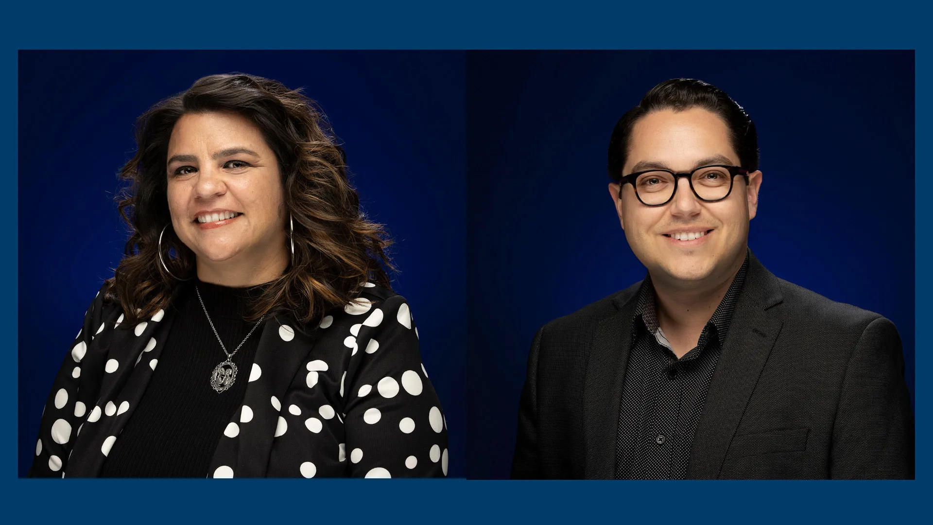 Theresa Gonzales (left) and Oscar Ruiz