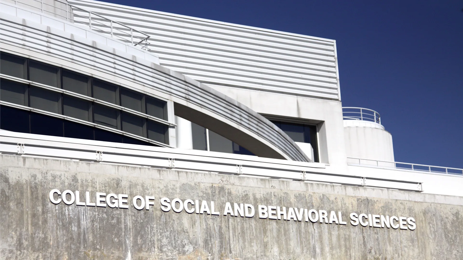 College of Social and Behavioral Sciences building.