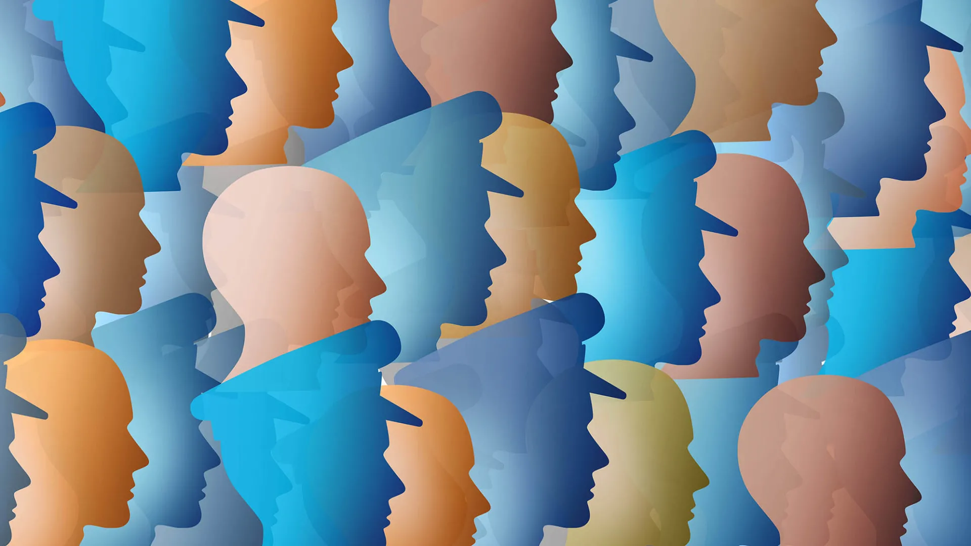 Police and Community illustration