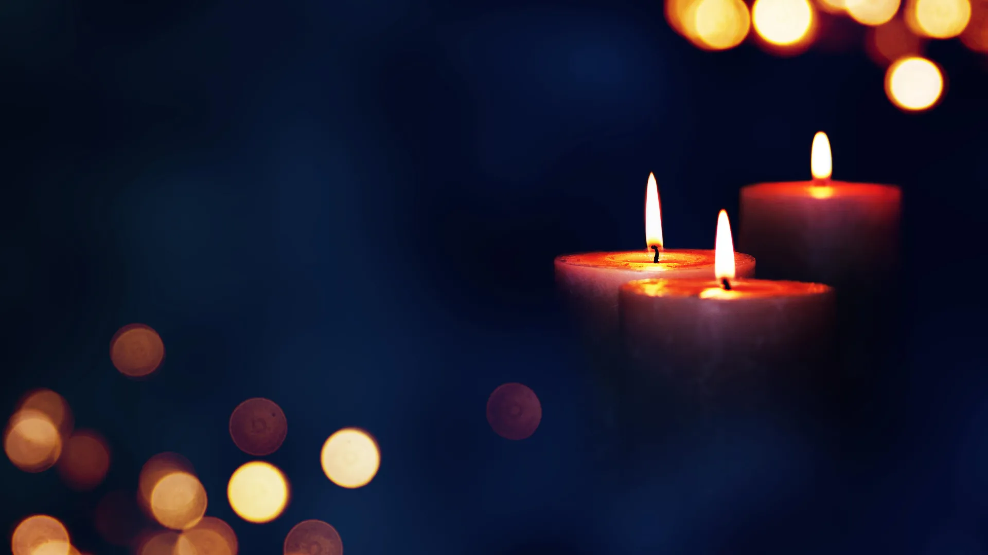 Candles buring