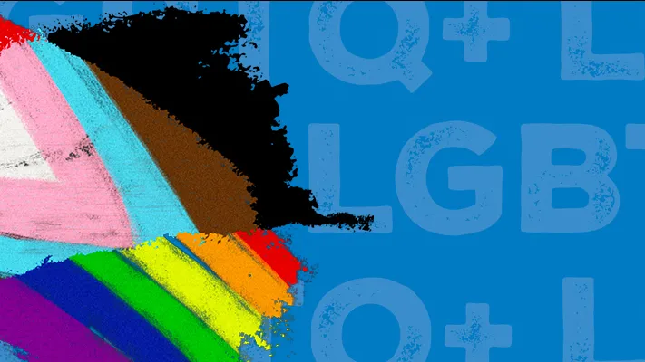 LGBTQ+ History Month graphic