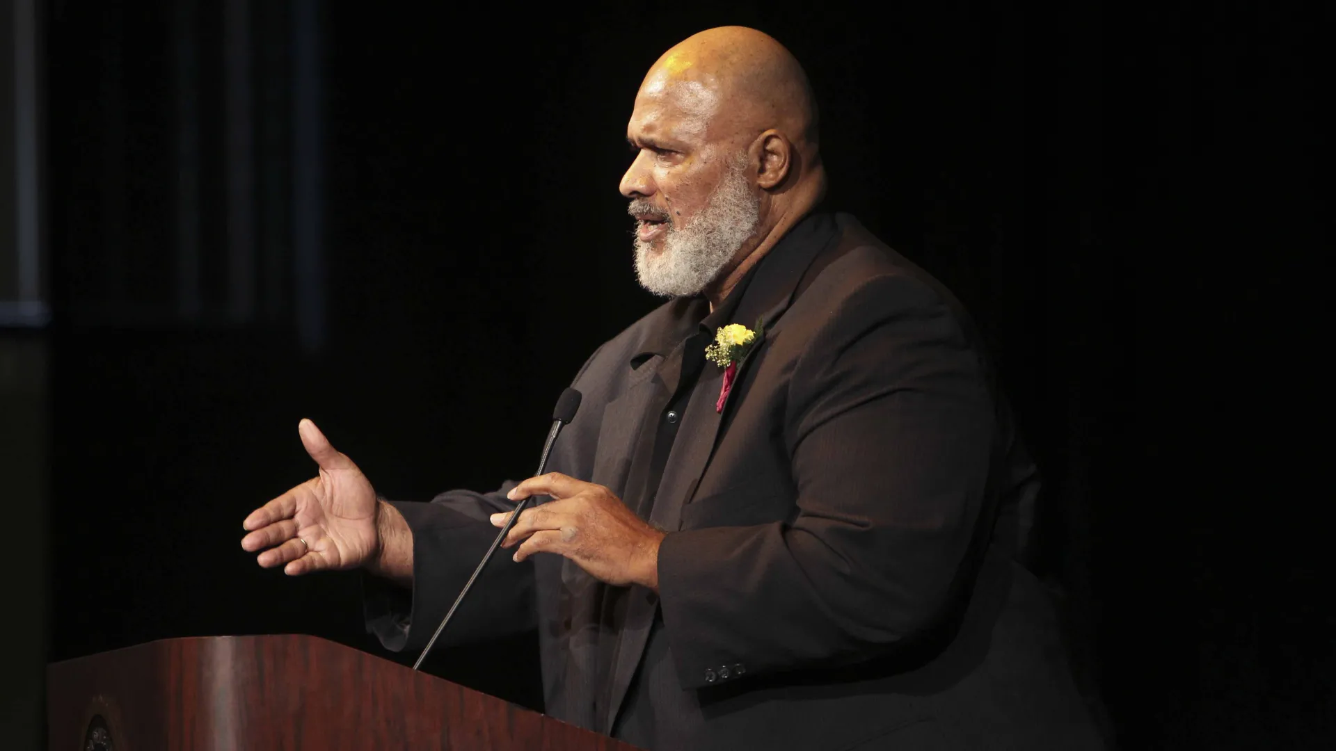 "Walter Hawkins at the 2013 Pioneer Breakfast at CSUSB"