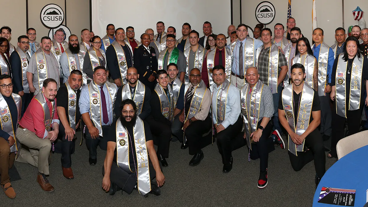 Veteran graduation ceremony