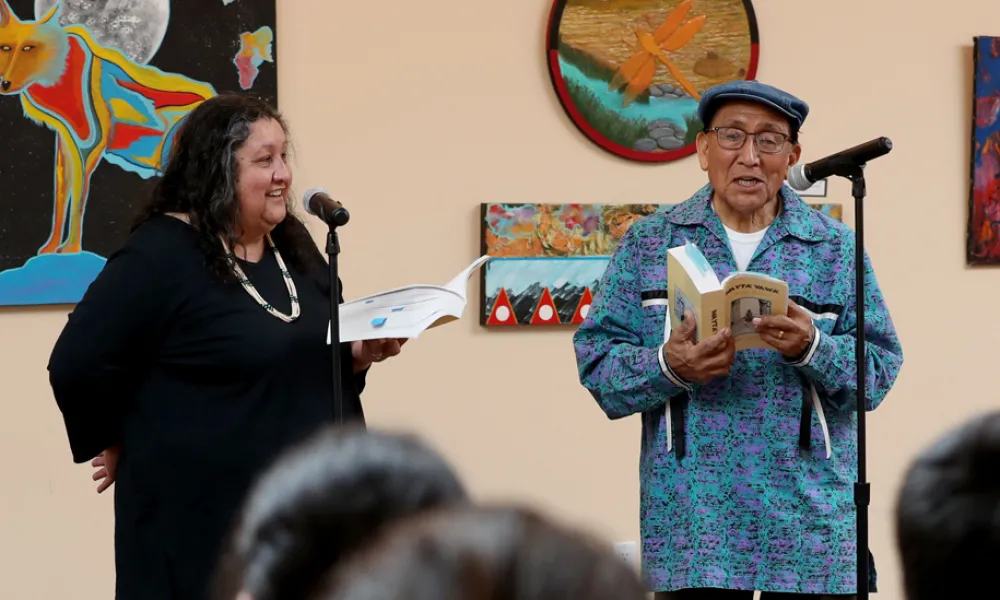Ernest Siva, a member of the Morongo Band of Mission Indians