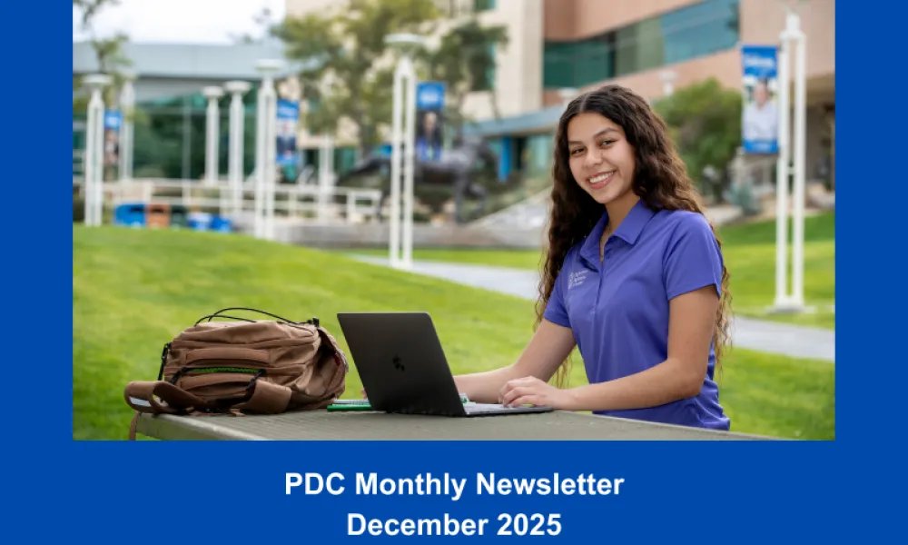 PDC December 2025 newsletter graphic