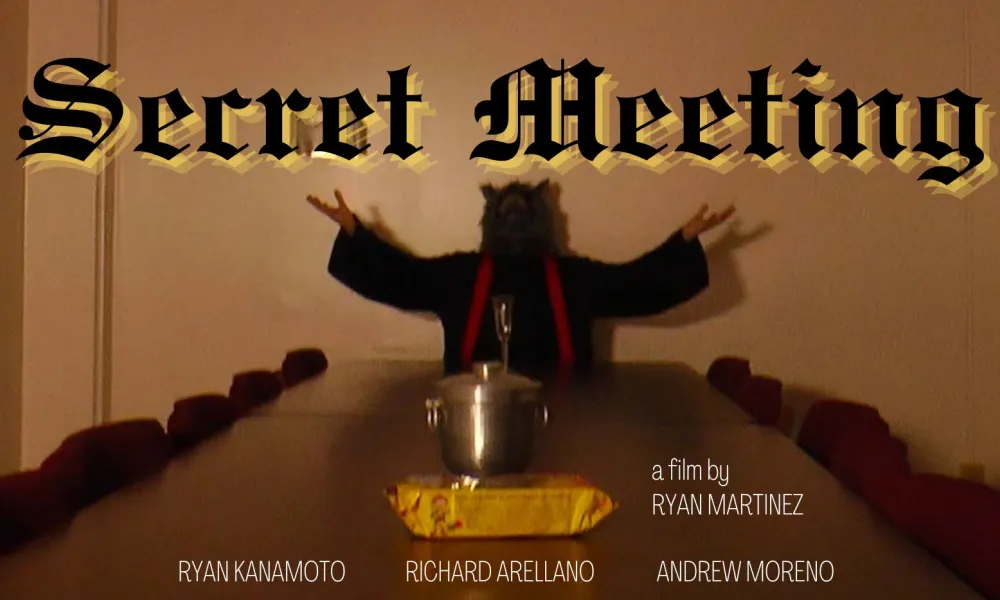 Secret Meeting Horizontal Poster