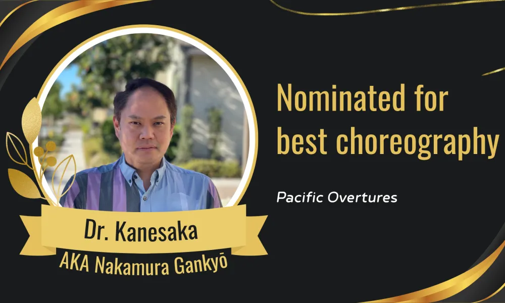 Dr. Kanesaka nominated for best choreography