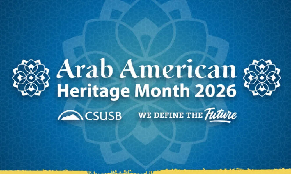 Arab American Heritage Month graphic
