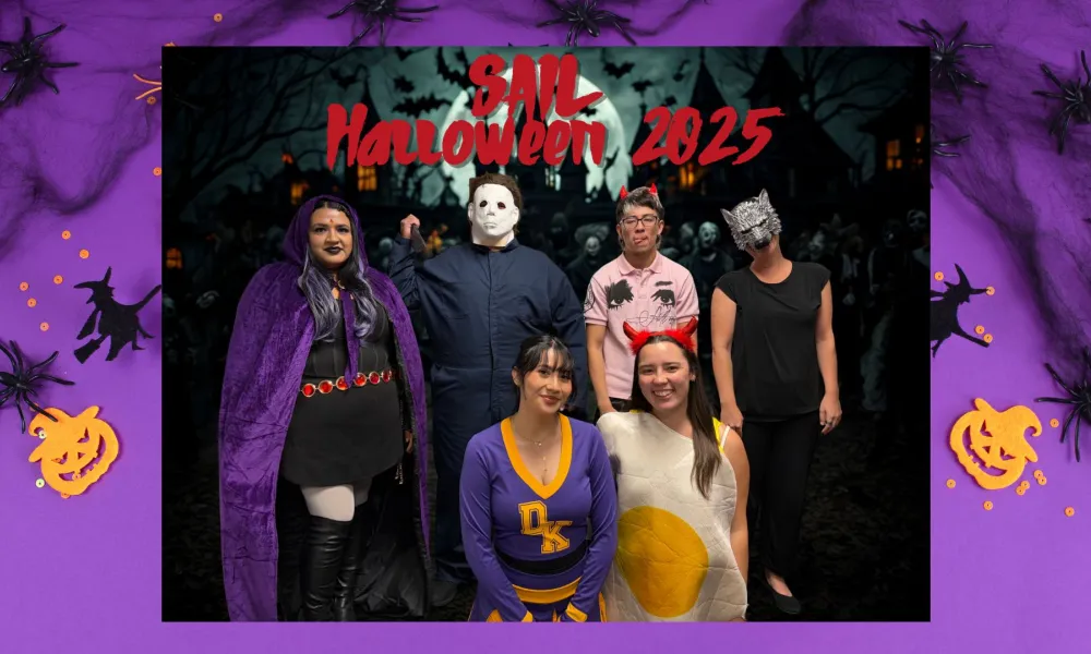 SAIL staff on Halloween 2025
