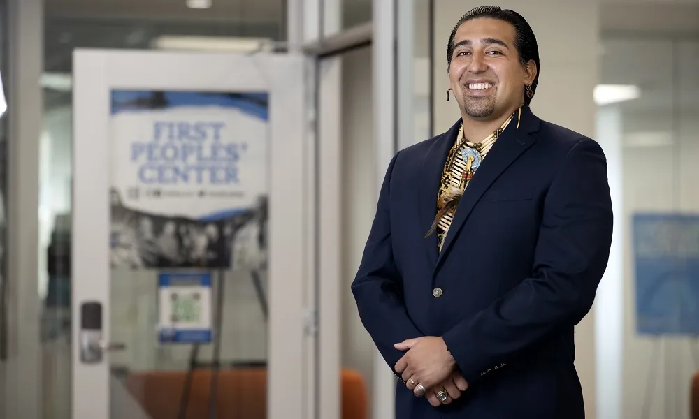 Carlos "Two Bears" Gonzalez, First People's Center Coordinator