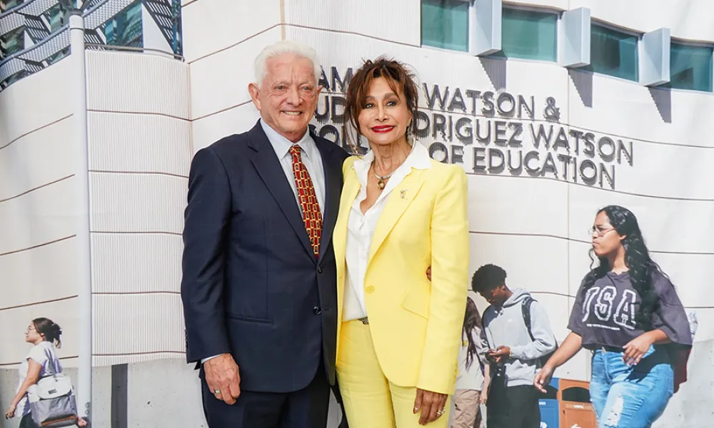 James R. Watson and Judy Rodriguez Watson