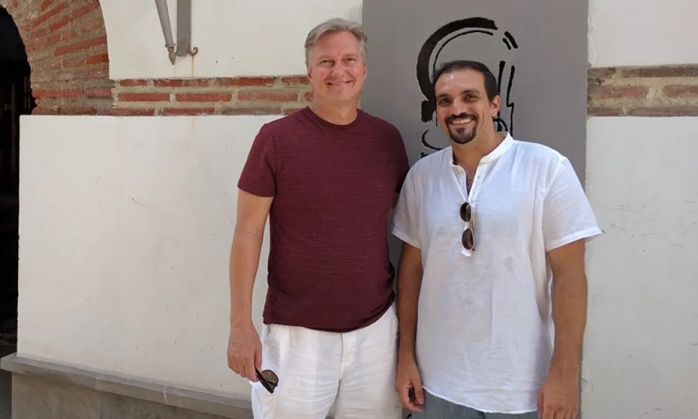 Professor Habich and Professor Jerez Gomez in Spain