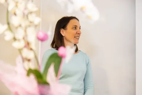 Kate Liszka and orchid