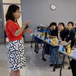 During CSUSB’s Nursing Immersion Program, students learned about important topics, such as ethical standards and expectations, healthcare terminology, and adult health and nursing care. 