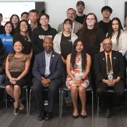 The ExCELS Scholarship Celebration brought together CSUSB leaders, scholarship recipients, and community advocates to recognize the impact of the Experiential Computing and Engaged Learning Scholarships (ExCELS) Program.