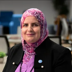 Ahlam Muhtaseb, professor of media studies