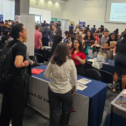 The Jack H. Brown College of Business and Public Administration at Cal State San Bernardino recently hosted its annual Business Career & Internship Fair, bringing together students and employers representing a wide range of industries.