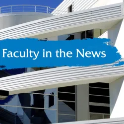 CSBS building, Faculty in the News