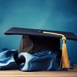 A mortarboard