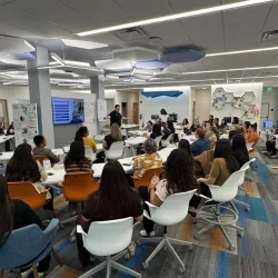 CSUSB Palm Desert Campus students participate in a Work Local Industry Immersion Day at Altus Schools Coachella Valley.