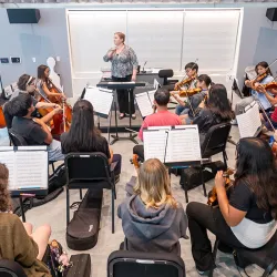 Throughout the week, students refined their musical skills while receiving mentorship from accomplished performers and instructors.