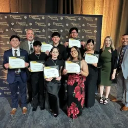 CSUSB Palm Desert Campus faculty, staff and students attend the 2025 Champions of Hospitality Awards Gala.