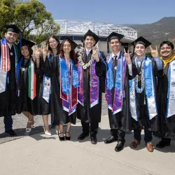CSUSB graduates at the 2026 Latinx Graduation Recognition Ceremony. Washington Monthly, in collaboration with Excelencia in Education, has listed CSUSB at No. 7 in the nation on its Best Four-year Hispanic Serving Colleges list.