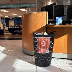 Socktober drive at the CSUSB Palm Desert Campus