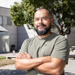 Once a CSUSB student searching for his own artistic direction, Luis Rodriguez now helps students discover theirs. Through teaching, mentorship and his work as a practicing artist and curator, Rodriguez is passing forward the encouragement that helped shape his own journey.