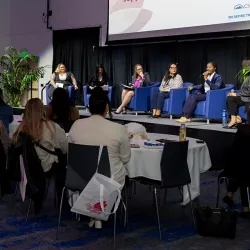 The Opening Ceremony for Womxn’s History Month featured an engaging panel discussion based on the month’s theme, Sisterhood & Solidarity.