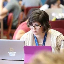 Students in Library