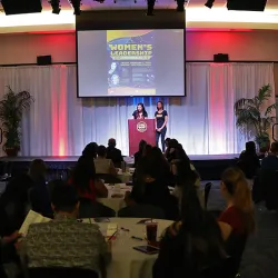 women made up the Women’s Leadership Conference at Cal State San Bernardino on Feb. 2