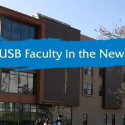CSUSB housing, Faculty in the News