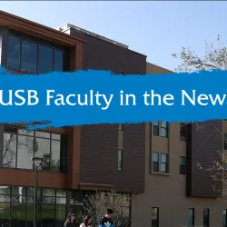 CSUSB residence halls, Faculty in the News