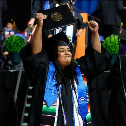 First-generation student celebrates at Commencement
