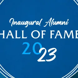 Alumni Hall of Fame graphic 