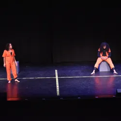 Stage photo of “Black Latina the Play.”