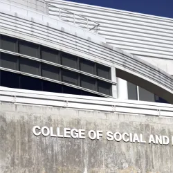 College of Social and Behavioral Sciences building.