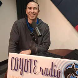 Matt Markin, host of “The CSUSB Advising Show with Matt Markin,” streaming on Coyote Radio at 4 p.m. every Friday.