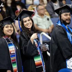 CSUSB students at commencement