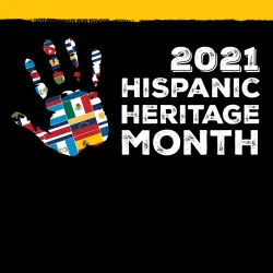 Hispanic Heritage Month 2021 graphic