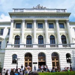 The main building of Lviv Polytechnic University, Ukraine.