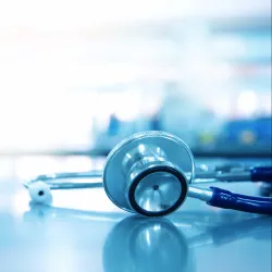 Stethoscope on a table