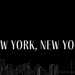 New York, New York gala graphic