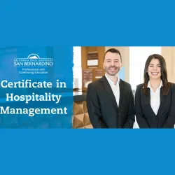 The certificate in hospitality management program will run from May 3-Oct. 29.