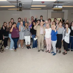 Participants in the Sages and Seekers program at the CSUSB Palm Desert Campus.