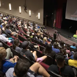Student convocation, 2022, at the Palm Desert Campus