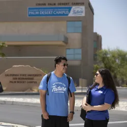 CSUSB Palm Desert Campus staff want to reach out to Coachella Valley alumni.
