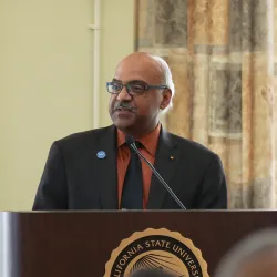 Sastry Pantula, dean of CSUSB’s College of Natural Sciences