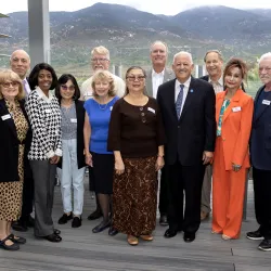 John M. Pfau Legacy Society members at CSUSB